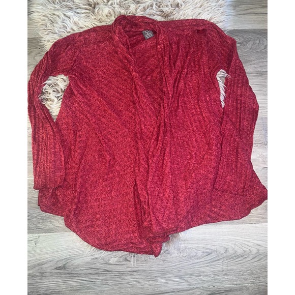 Rei women’s red wrap sweater - Picture 9 of 12